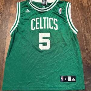 Adidas Boston Celtics Kevin Garnett #5 NBA Basketball Jersey